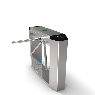 Van de de streepjescodescanner van de ingangscontrole turnstile van de de poortdriepoot scamera automatische poorten van de lichaamstemperatuur